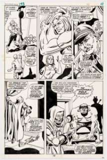 Dick Ayers and John Severin The Incredible Hulk #143 Original Art (Marvel, 1971).... | Heritage