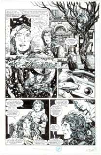 Barry Windsor Smith and Bob Wiacek Archer and Armstrong #8 Story Page 13 Original Art (Valiant, 1993)....