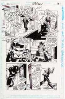 Richard Case and Stan Woch Doom Patrol #56 Story Page 7 Original Art (DC, 1992).... | Heritage