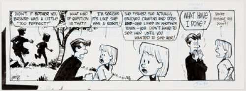 Michael Jantze The Norm Comic Strip Original Art 9-16-99 (1999)....