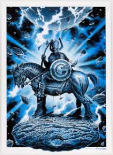 Giorgio Comolo - Galactus, Death Dealer of Worlds Painting Original Art (2016).... | Heritage