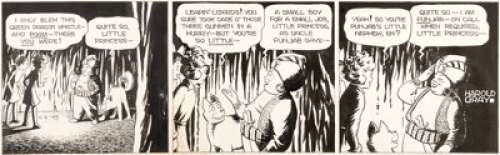 Harold Gray Little Orphan Annie Daily Comic Strip Original Art dated 6-6-49 (News Syndicate Co., Inc, 1949).... | Heritage