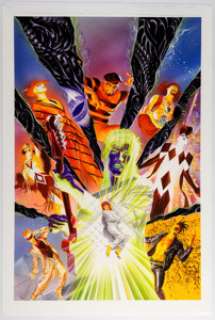 Alex Ross Astro City: Broken Melody Hardcover Collection Painted Cover Original Art (DC/Vertigo, 2018)....
