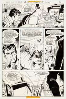 Jim Aparo The Brave and the Bold #135 Story Page 6 Original Art (DC, 1977).... | Heritage
