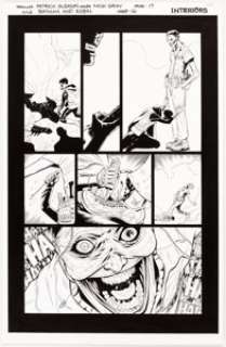  - Patrick Gleason, Mick Gray, and Keith Champagne Batman and Robin #16 Story Page 17 Original Art (DC, 2013)....
