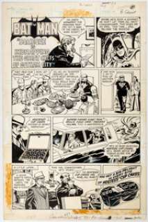 Curt Swan and Tex Blaisdell Hostess Cup Cakes Ad "Batman in ’Someone is Kidnapping the Great Chefs of Gotham" Comp... | Heritage