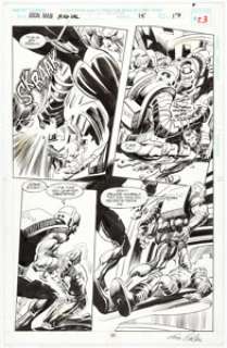 Gene Colan and Al Williamson Iron Man Annual #15 Story Page 17 Original Art (Marvel, 1994).... | Heritage