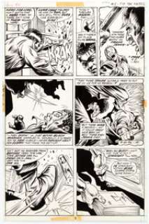 George Tuska and Billy Graham Hero for Hire #8 Story Page 2 Original Art (Marvel, 1973).... | Heritage