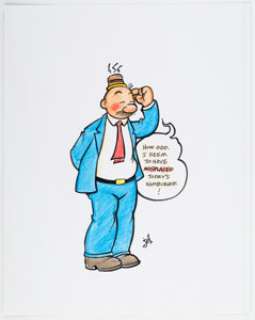  - James E. Lyle - Wimpy Speciality Illustration Original Art (2019)....