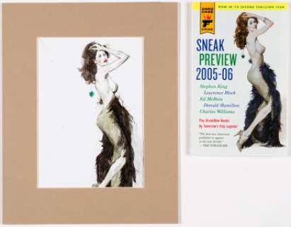 Robert McGinnis The Girl With the Long Green Heart Preliminary Cover Original Art (Hardcase Crime, 2005)... | Heritage