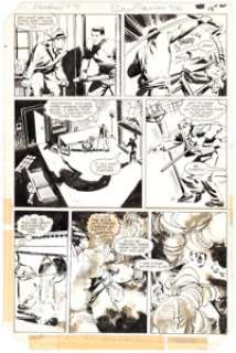 Klaus Janson Daredevil #194 Story Page 12 Original Art (Marvel Comics, 1983).... | Heritage