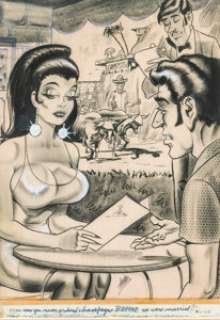 Bill Ward - Humorama Publication Single Panel Gag Cartoon Illustration Original Art (Humorama, 1963).... | Heritage