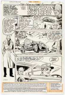 Dick Ayers and Gerry Talaoc Unknown Soldier #230 Complete 11-Page Story "To Save a Sparrow!" Original Art (DC, 197... (Total: 11 Original Art) | Heritage