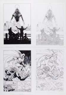 Paul Davidson Moon Knight Story Page Original Art Group of 81 (Marvel, 2018).... (Total: 81 Original Art)