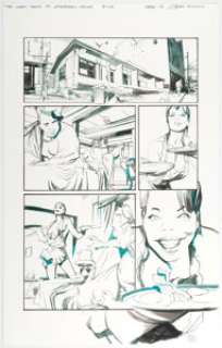 Greg Tocchini The Last Days of American Crime #2 Page 19 Original Art (Radical Comics, 2010)....