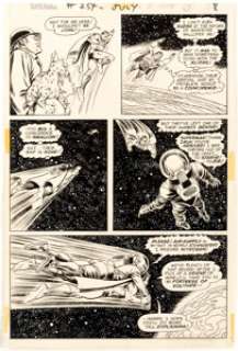 Curt Swan and Murphy Anderson Superman #254 Story Page 7 Original Art (DC, 1972). The Man of Steel rescues an - | Heritage