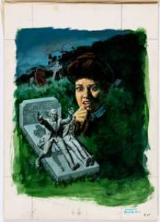 Gold Key Artist Ripley’s Believe It Or Not! #60 Cover Painting Original Art (Gold Key, 1975). The cover copy - | Heritage