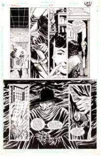 Rod Whigham and Gerry Fernandez The Shadow Strikes #22 Story Page 23 Original Art (DC, 1991)....