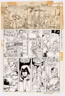 George Perez and Romeo Tanghal The New Teen Titans #33 Story Page 29 Original Art (DC Comics, 1983) A fantastic - | Heritage