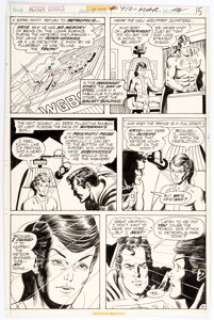 Curt Swan and Murphy Anderson Action Comics #410 Story Page 14 Original Art (DC, 1972). Superman uncovers some - | Heritage