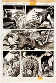 Dave Cockrum and Sam Grainger Legion of Monsters #1 Story Page 3 Manphibian Original Art (Marvel, 1975). Marvel’s - | Heritage