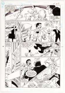 Norm Breyfogle and Steve Mitchell Batman  #465 Story Page 19 Original Art (DC, 1991). It‘s Robin‘s (Tim Drake) -