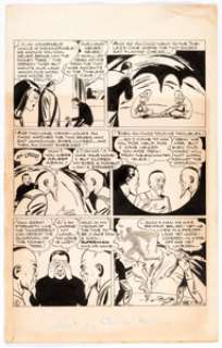 Joe Shuster Studios - Unpublished Superman Story Page Original Art (c. 1940s).... | Heritage