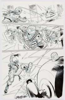 Tony Moore and John Lucas Fear Agent #29 Story Page 5 Original Art (Dark Horse, 2010)....