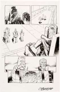 Tony Moore and John Lucas - Fear Agent #28 Story Page 6 Original Art (Dark Horse, 2010).