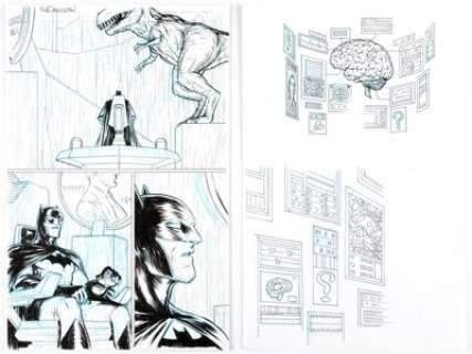 Nick Derington - Batman Universe #2 Page 2 Original Art (DC Comics, 2019).