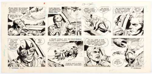 Dan Barry And Bob Fujitani | Flash Gordon Sunday Comic Strip Original Art dated 9-24-78 (King Features, 1978). | Heritage