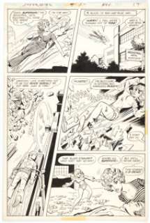 Art Saaf And Vince Colletta | Supergirl #1 Story Page 12 Original Art (DC, 1972).... | Heritage