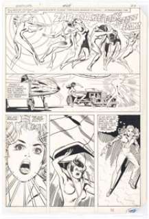 Frank Springer And Vince Colletta | Dazzler #28 Page 21 Original Art Panel Page (Marvel, 1983). ... | Heritage