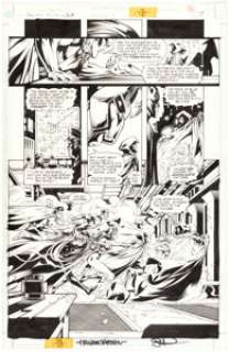 Howard Porter And John Dell | JLA Secret Files #1 Story Page 7 Original Art (DC, 1997). | Heritage