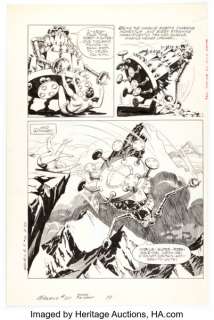 Russ Manning - Magnus, Robot Fighter #20 Story Page 19 Original Art (Gold Key, 1967).