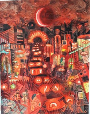 Brecht Evens | Rhapsody in red | 2DGalleries