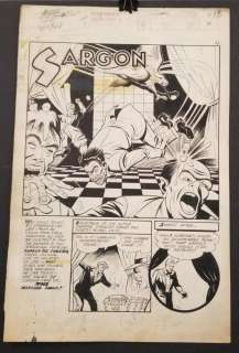 Howard Purcell. Comic Cavalcade Splash Page. | Weiss Auctions