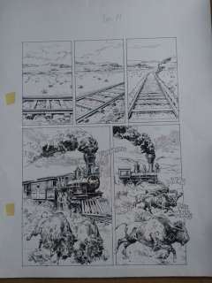 Serpieri, Paolo Eleuteri | planche originale (p.11)  - Histoires indiennes | Catawiki