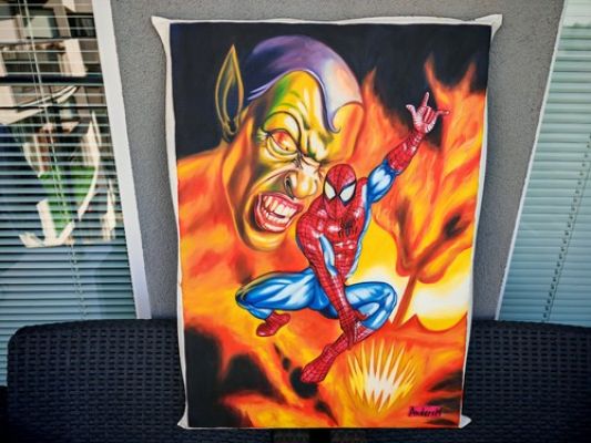 comicbook artwork original painting signed | eBay US