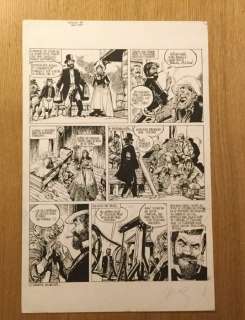 Franz | Planche originale (p.3)  - Série Autentique: Edwin Drake, pionnier de l’or noir  - (1981) | Catawiki