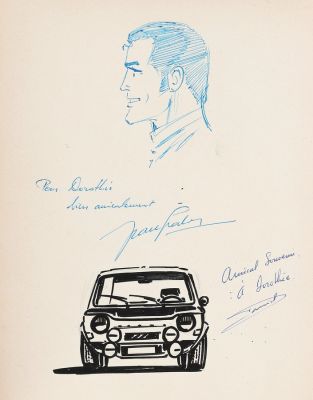 Graton | Lot 085 - Michel Vaillant 19 (ré 72) agrémenté d’une… | AZ auction