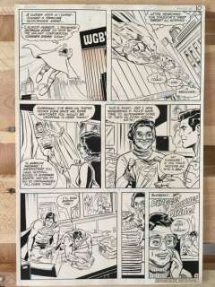 Original Art Page By Rich Buckler And Frank Chiaramonte | DC Comics  - Superman #364  - Page 9  - Classic Art  - (1981) | Catawiki