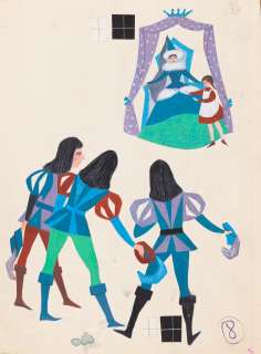 Małgorzata Korecka | Małgorzata Korecka | "Marysina służba", ilustracja, około 1961 | Desa Unicum