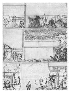 E.P. Jacobs. (1904-1987) | E.P. JACOBS. Â« Blake et Mortimer Â». Mine de plomb et encres de couleur | Tessier Sarrou