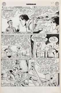 Al Plastino original artwork for Superman #93, page 9. | Profiles in History