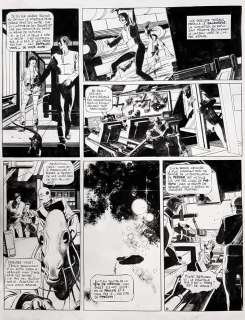 PaulÂ GILLON - Planche originale 20 du tome 9 des NAUFRAGES DU TEMPS - Terra -