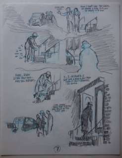 Will Eisner | Original Sketch Page  - Will Eisner Reader  - Page 7  - (1991) | Catawiki