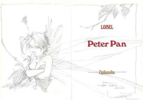 Régis Loisel | Peter Pan tome 2 en eo agrémenté d’une exceptionnelle dédicace Ã  la mine de plomb. Proche de l’état … | Septimus