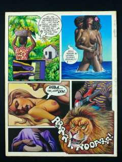 Macedo, Sergio | original plate  - Caraibes  - (1981) | Catawiki