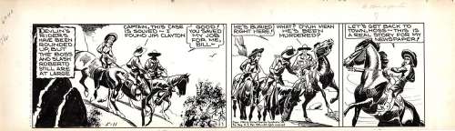 Harry O’Neill | Broncho Bill 5/11/1946 Daily | Graphic Collectibles